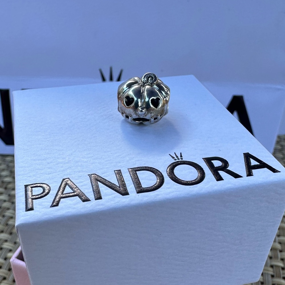 Pandora Jack O Lantern Charm